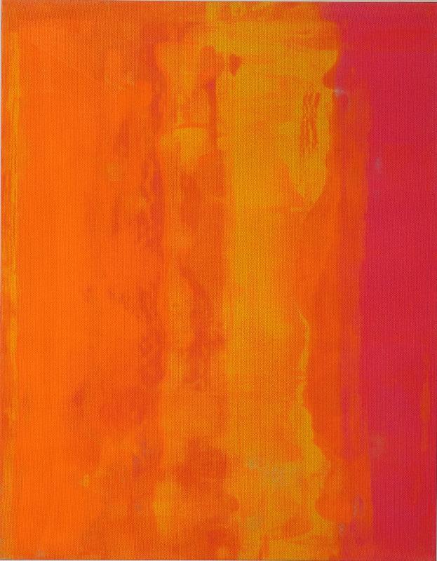 Farbverlauf von Orange zu Gelb zu Rot