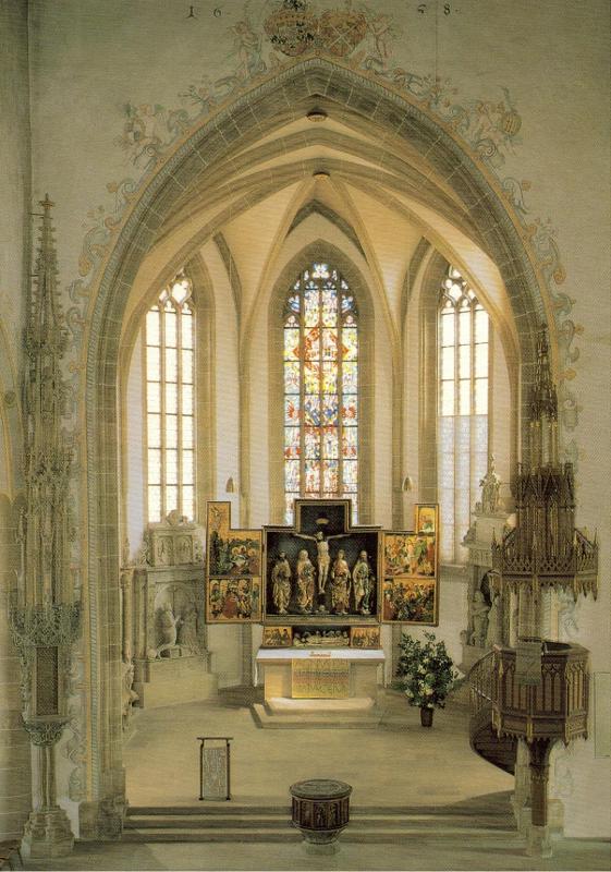 Altar in der Johanneskirche